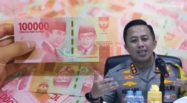 Gambar 22 Milyar Uang Palsu Gagal Beredar, Disita Polisi Di Sebuah Kantor Akuntan