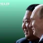 Ilustrasi gambar Kim Jong Un mengirim pesan ke Vladimir Putin sumber edit by elriyadh 