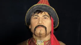 Ilustrasi wajah Genghis Khan (Sumber: Pixabay)