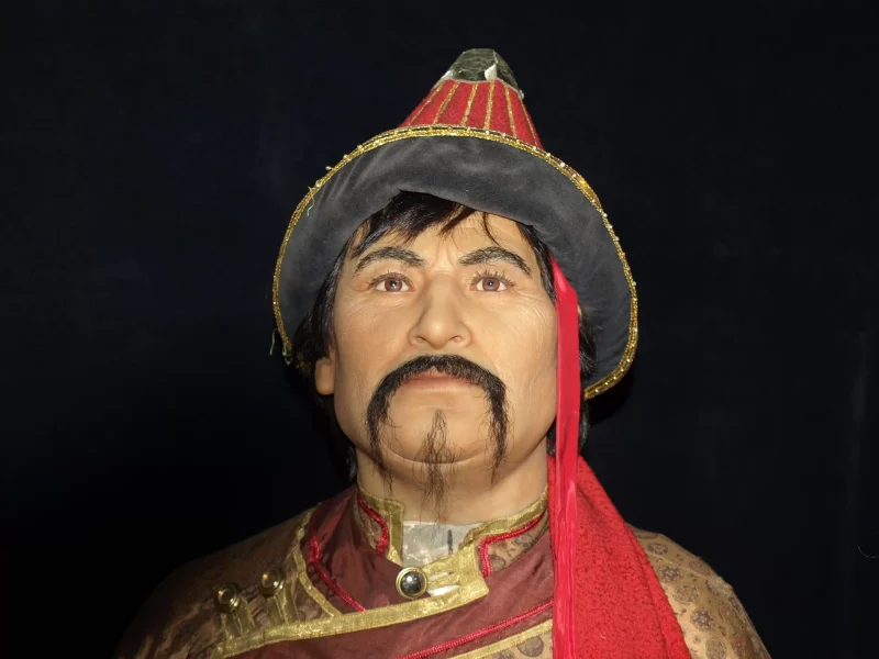 Ilustrasi wajah Genghis Khan (Sumber: Pixabay)