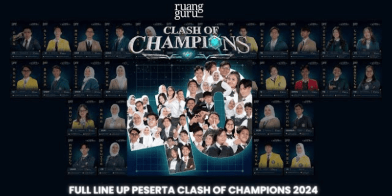 Ilustrasi gambar Clash of Champions Ruang Guru 2024 sumber ruangguru.com