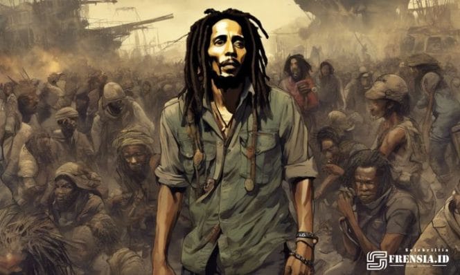 Gambar Bob Marley Disebut Akademisi UNJ Sebagai Musisi Pejuang Kelas (Sumber: AI/Imam