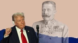 foto donald trump setelah menjalani perawatan medis
