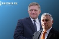 Ilustrasi gambar Perdana Menteri Slovakia Robert Fico kagum terhadap Viktor Orban sumber edit by elriyadh 