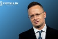 Ilustrasi gambar Peter Szijjarto Menteri Luar Negeri Hongaria sumber edit by elriyadh 