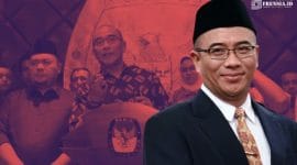 Gambar Hasyim Asy'ary Resmi Diberhentikan, Ada Indikasi Kegiatan KPU Berdasar Kepentingan Hasrat Seksual (Sumber: ilustrasi Frensia)