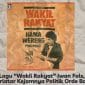 Gambar Lagu “Wakil Rakyat” Iwan Fals, Berlatar Kejamnya Politik Orde Baru (Sumber : Ilustrasi/Imam')