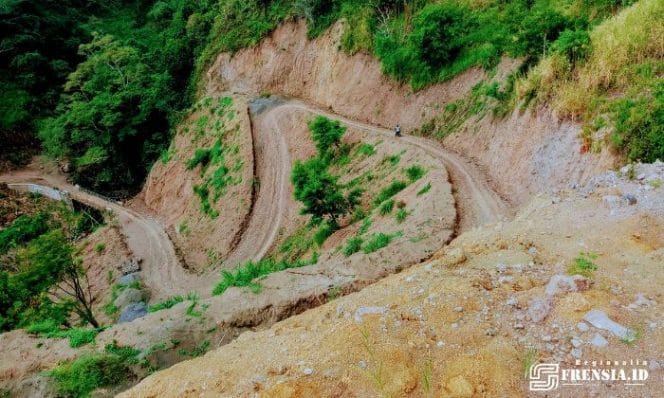 Gambar Pembangunan Transportasi Alas Bayur (Istimewa)