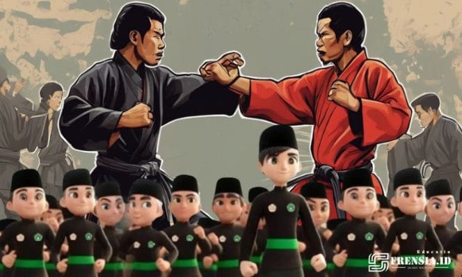 Gambar Tingkat Toleransi 3 Perguruan Silat Rendah, Pagar Nusa Tertinggi (Sumber: Ilustrasi/Frensia)