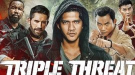 Ilustrasi gambar film Triple Threat sumber tangkapan layar 