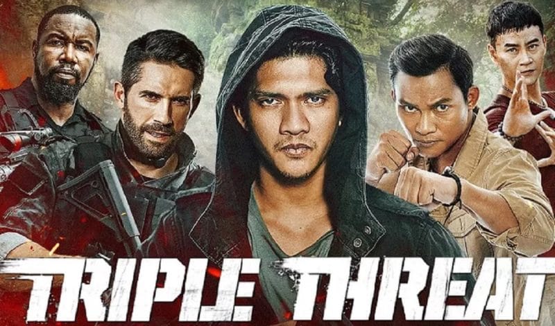 Ilustrasi gambar film Triple Threat sumber tangkapan layar 