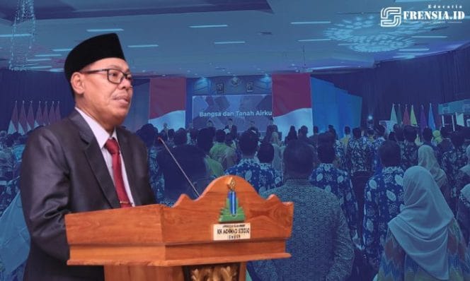 Gambar Berpantun, Rektor UIN KHAS Ajak Bersama Tingkatkan Mutu PTKIN (Sumber;Istimewa)