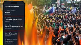 Gambar Di Tengah Peringatan Darurat, Malah Trends PilihDAMAI BarengPRABOWO, Diduga Dilakukan Buzzer (sumber: Ilustrasi/Frensia)
