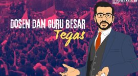 Gambar Dosen dan Guru Besar Dorong Tempo Memberitakan Sikap Tegasnya Pada Tindakan Buruk DPR (Sumber; Ilustrasi/Frensia)