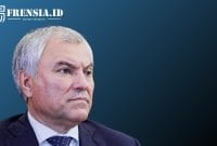 Ilustrasi gambar Vyacheslav Volodin Ketua Duma Negara Federasi Rusia sumber edit by elriyadh 