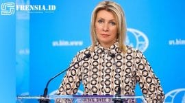 Ilustrasi gambar Maria Zakharova Juru Bicara Kementerian Luar Negeri Rusia sumber edit by elriyadh 