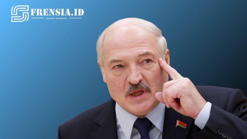 Ilustrasi gambar Aleksandr Lukashenko Presiden Belarusia sumber edit by elriyadh 