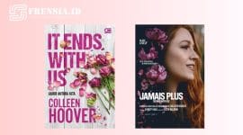 Ilustrasi gambar Novel It Ends with Us karya Colleen Hoover sumber edit by elriyadh 