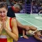 Gambar Hasil Olimpiade Paris 2024 Mengharukan, Caroline Marin Cedera Saat Lagi Hebat-hebatnya (Sumber; Istimewa)