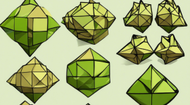 Ilustrasi Ketupat dengan konsep Matematika (Sam Ridwan/Frensia.id)