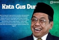 Gambar Kata Gus Dur, Perdebatan Aneh Kiai Sudah Terjadi Sejak Dulu (Sumber: Ilustrasi/ Mashur Imam)