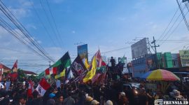 Gambar Lagu Bella Ciao Bergema Dalam Demontrasi Cipayung Plus Menggugat Di Jember (Sumber: Istimewa)