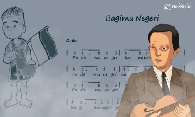 Gambar Lagu “Bagimu Negeri” Sering Didengar Di Hari Kemerdekaan, Ada 3 Konflik Dalam Proses Penciptaannya (Ilustrasi/Mashur Imam/Frensia)
