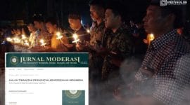 Gambar Malam Tirakatan Mlangi, Tradisi Yang Satukan Agama dan Negara (Sumber: Istimawa)