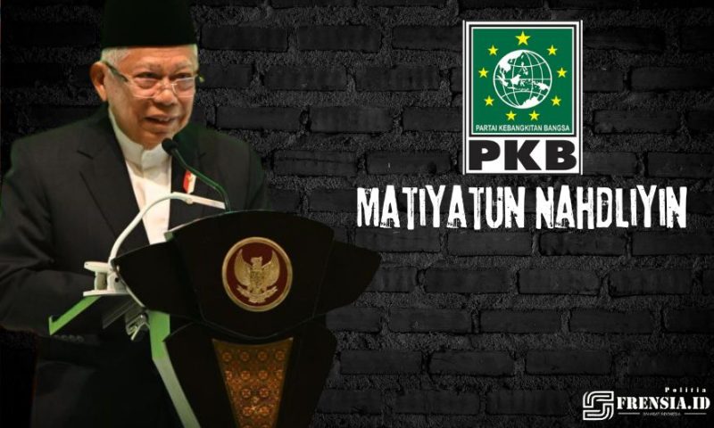 Gambar PKB Adalah Matiyatun Nadliyin, Ucap KH Ma’ruf Amin Sebagai Dewan Syuro (Sumber: Grafis Frensia)