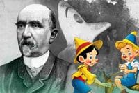 Gambar Penulis Pinokio, Carlo Collodi Dianggap Idap Penyakit Psikosomatis (Sumber: Ilustrasi Mashur Imam/Frensia AI)