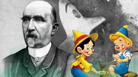 Gambar Penulis Pinokio, Carlo Collodi Dianggap Idap Penyakit Psikosomatis (Sumber: Ilustrasi Mashur Imam/Frensia AI)