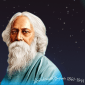 foto sang pujangga India Rabindranath Taghore (Ilustrasi/Prastyo)