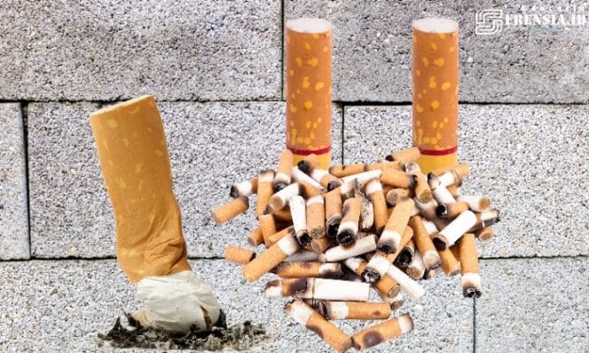 Gambar Susah Didaur Ulang, Puntung Rokok Filter Nyata Bisa Jadi Beton Ringan (sumber:Canva)