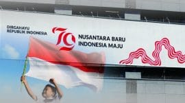 Ilustrasi Pengibaran Merah Putih HUT RI Ke-79 (Sumber: setneg.go.id)