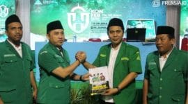 foto Musaffa Safril terpilih sebagai ketua gp ansor jawa timur periode 2024-2029