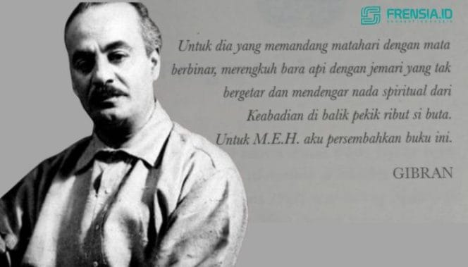 foto kahlil gibran (Ilustrasi/Arif)
