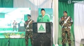 sambutan ketua umum pp gp ansor (Sumber: Instagram PW GP ANsor Jatim)