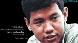 sisi lain dari sosok soe hok gie (Ilustrasi/Arif)