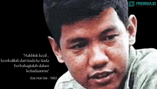 sisi lain dari sosok soe hok gie (Ilustrasi/Arif)
