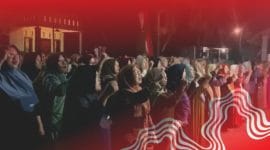 Potret Persiapan Muslimat NU untuk Upacara HUT RI Ke-79 MWCNU Jenggawah (Sumber: Istimewa)