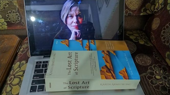 Buku The Lost Art of Scripture karya Karen Amstrong - Foto Istimewa (Sam Ridwan/Frensia.id)