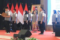 Gambar Kemenkumham Gandeng Koppeta HAM Deklrasikan Pemilu Damai (Sumber: kemenkumham.go.id)