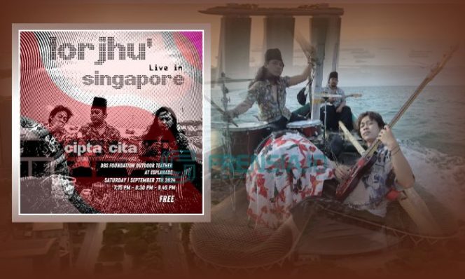 Gambar Band Madura akan Manggung di Esplanade Singapura (Ilustrasi Sumber: Instagram @lorjhuofficial, esplanade.com)
