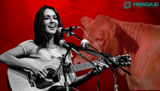 Lagu Donna Donna dinyanyikan oleh Joan Baez (Ilustrasi/Arif)