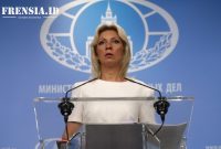 Ilustrasi gambar Maria Zakharova Juru Bicara Kementerian Luar Negeri Rusia sumber edit by elriyadh 