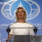 Ilustrasi gambar Maria Zakharova Juru Bicara Kementerian Luar Negeri Rusia sumber edit by elriyadh 