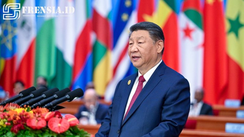 Ilustrasi gambar Xi Jinping Presiden Tiongkok sumber edit by elriyadh 