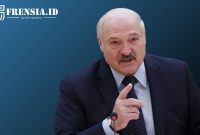 Ilustrasi gambar Aleksandr Lukashenko Presiden Belarusia sumber edit by elriyadh 