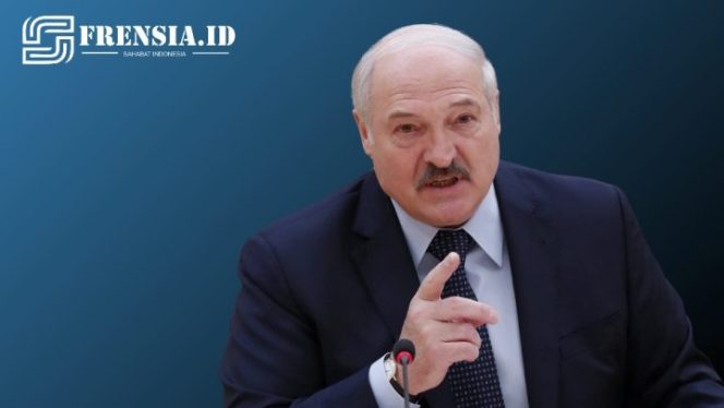Ilustrasi gambar Aleksandr Lukashenko Presiden Belarusia sumber edit by elriyadh 