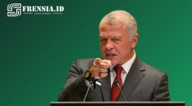Ilustrasi gambar Raja Yordania Abdullah II bin Al-Hussein sumber edit by Frensia 